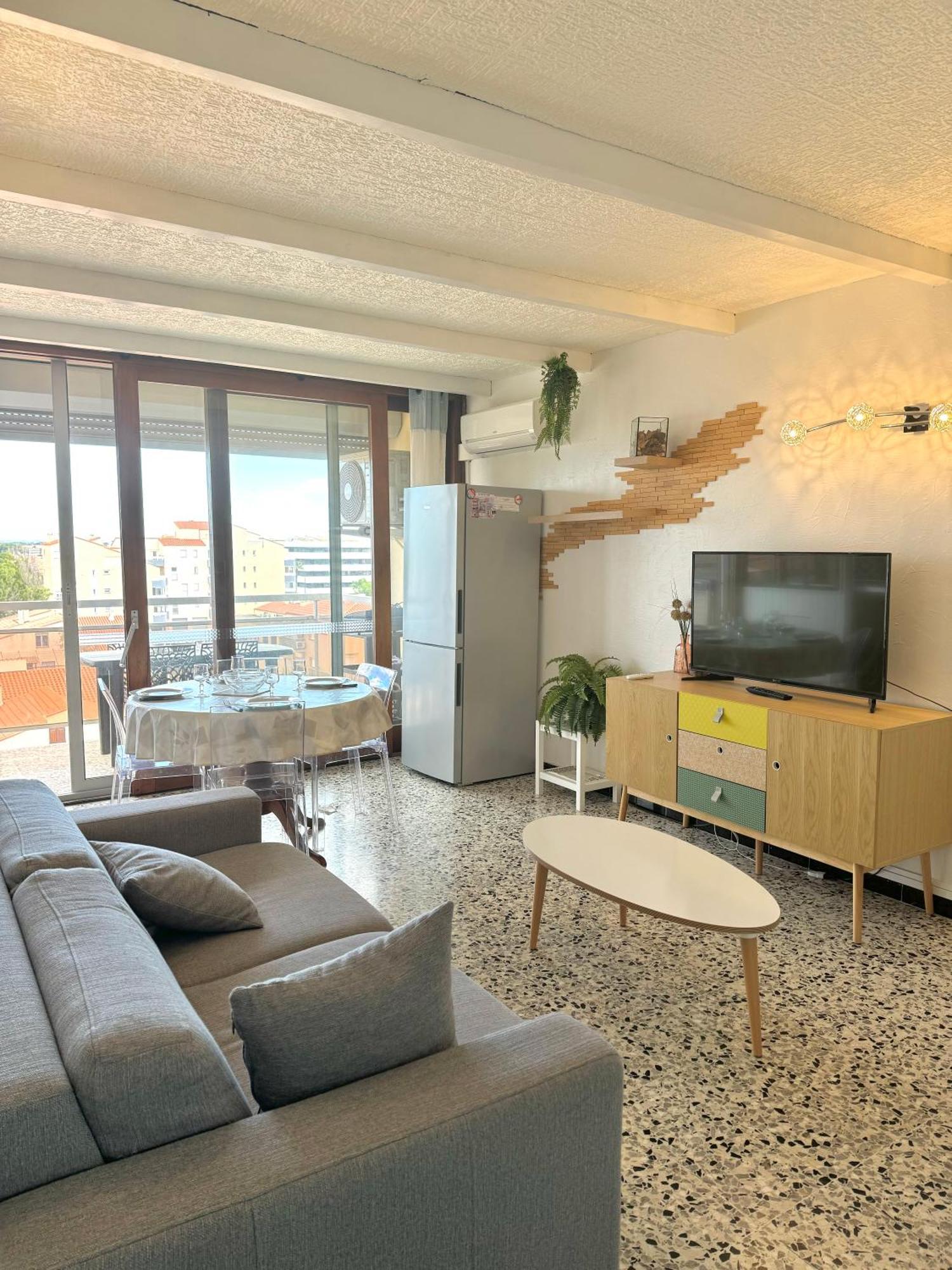 Superbe T2 200 M De La Plage 4Suf502 Le Barcares Exterior photo